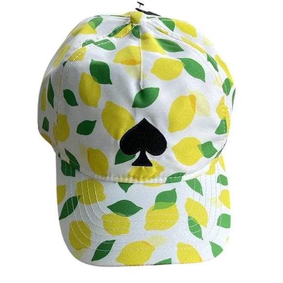 kate spade | Accessories | Kate Spade Lemon Print Baseball  display picture 3